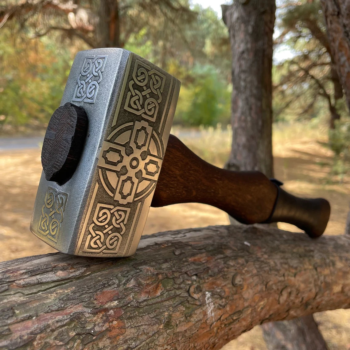 Viking Etching Carbon Steel Blade Axe