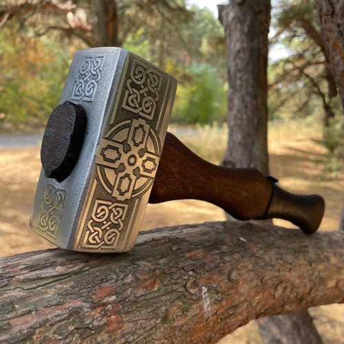 Viking Etching Carbon Steel Blade Axe