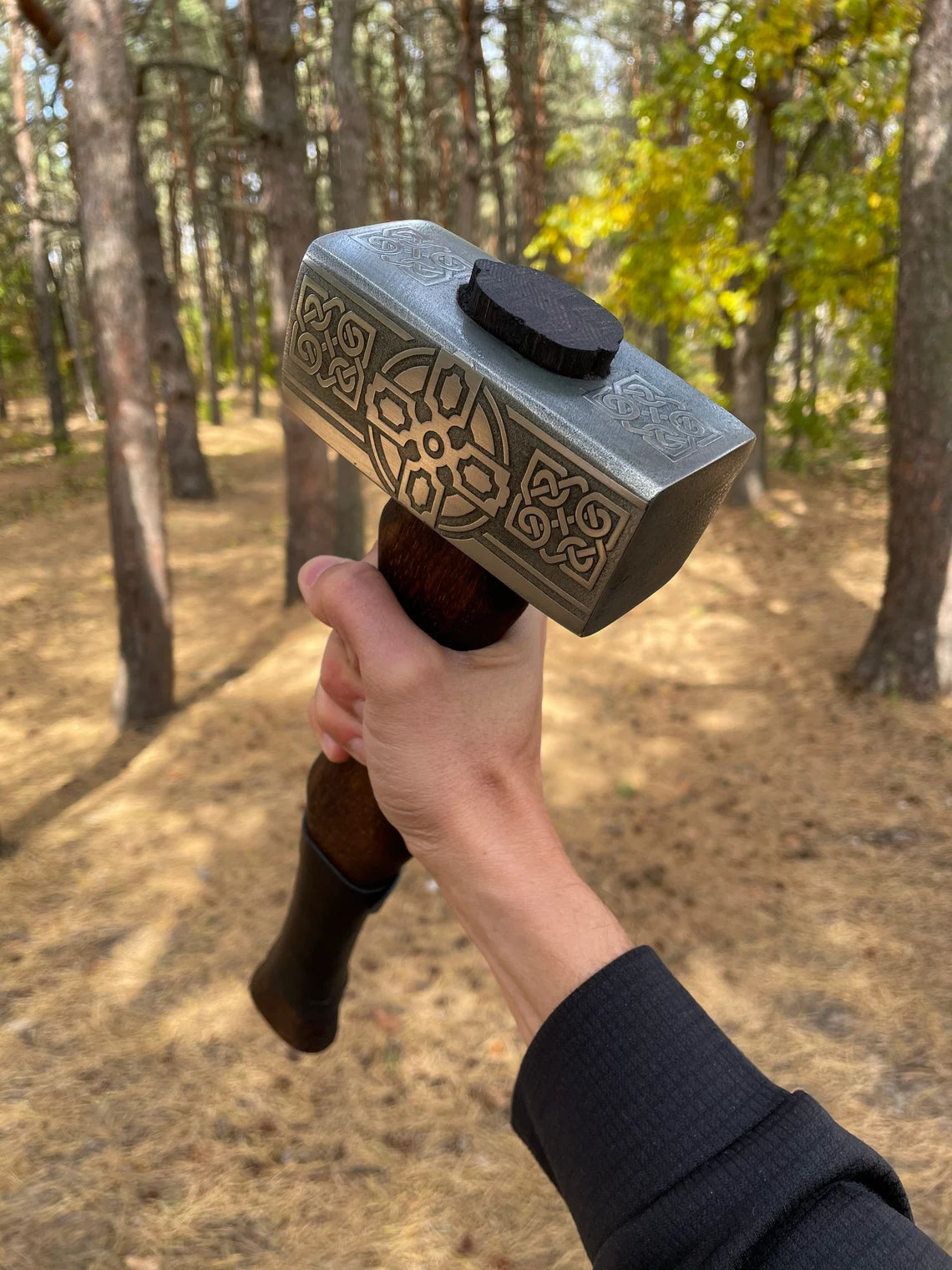 Viking Etching Carbon Steel Blade Axe